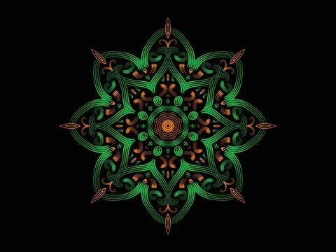 Mandala Design Illustration Stock Illustration