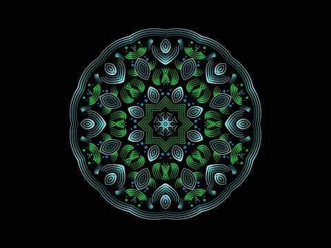Mandala Design Illustration Stock Illustration