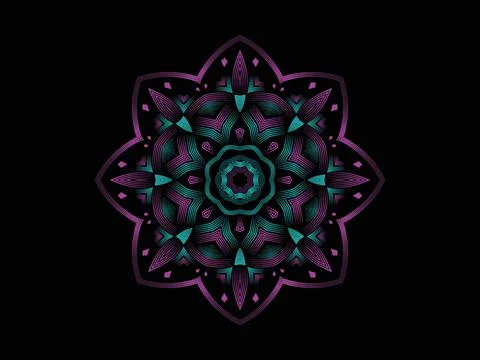 Mandala Design Illustration Stock Illustration