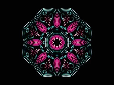 Mandala Design Illustration Stock Illustration