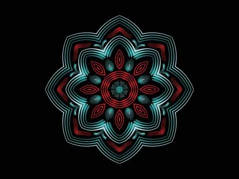 Mandala Design Illustration Stock Illustration