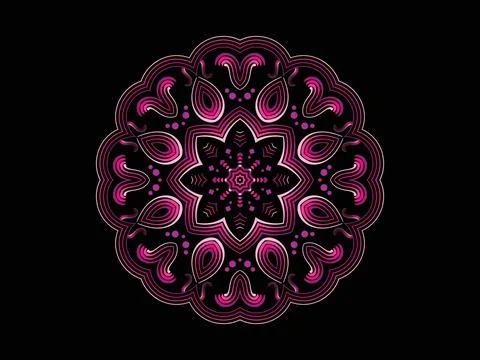 Mandala Design Illustration Stock Illustration