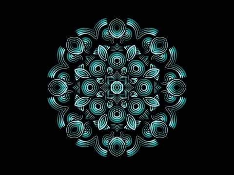 Mandala Design Illustration Stock Illustration
