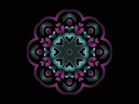 Mandala Design Illustration Stock Illustration
