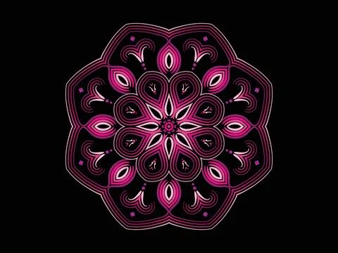 Mandala Design Illustration Stock Illustration