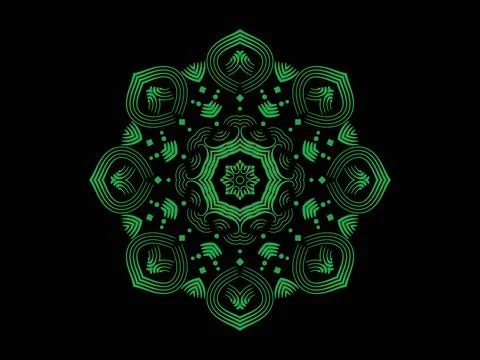 Mandala Design Illustration Stock Illustration