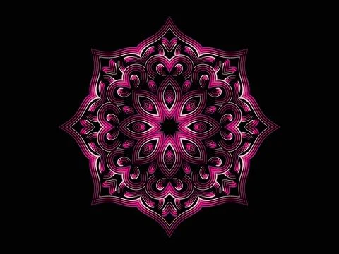 Mandala Design Illustration Stock Illustration