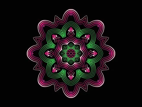 Mandala Design Illustration Stock Illustration