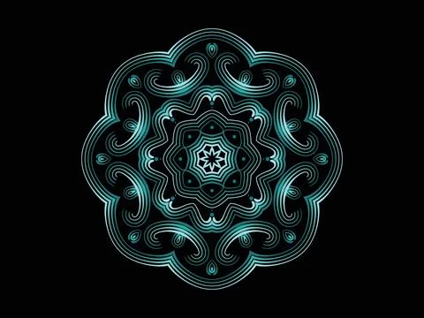 Mandala Design Illustration Stock Illustration