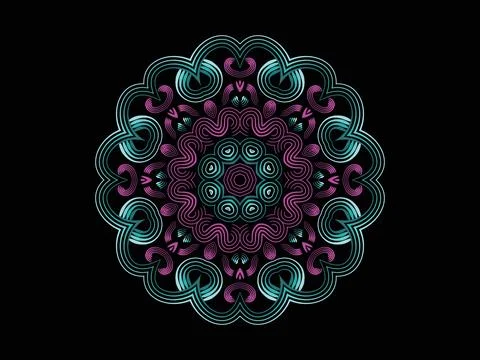 Mandala Design Illustration Stock Illustration