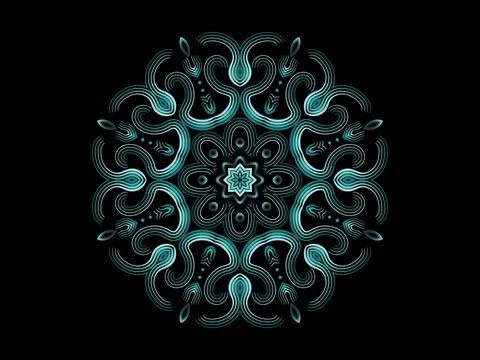 Mandala Design Illustration Stock Illustration
