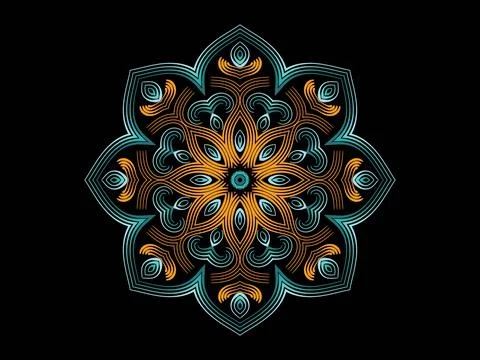 Mandala Design Illustration Stock Illustration