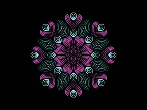 Mandala Design Illustration Stock Illustration