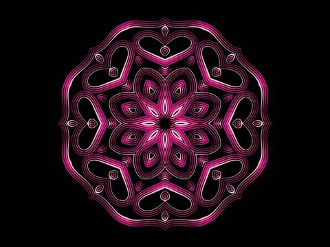 Mandala Design Illustration Stock Illustration