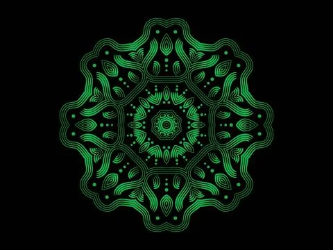 Mandala Design Illustration Stock Illustration