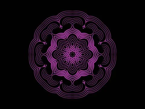 Mandala Design Illustration Stock Illustration