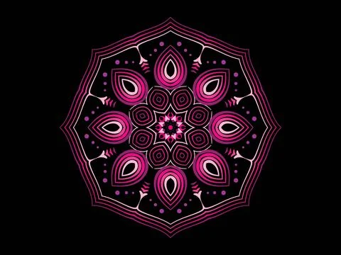 Mandala Design Illustration Stock Illustration