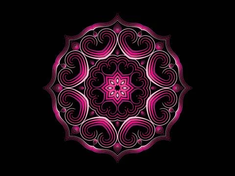 Mandala Design Illustration Stock Illustration