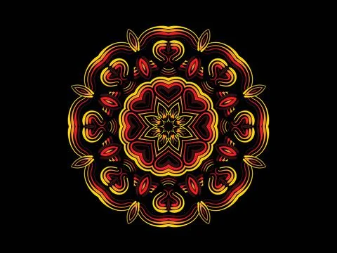 Mandala Design Illustration Stock Illustration