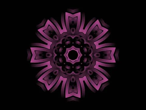 Mandala Design Illustration Stock Illustration