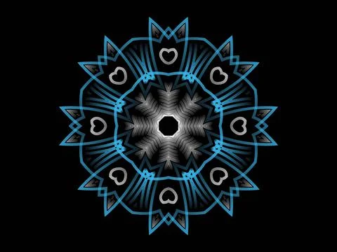 Mandala Design Illustration Stock Illustration