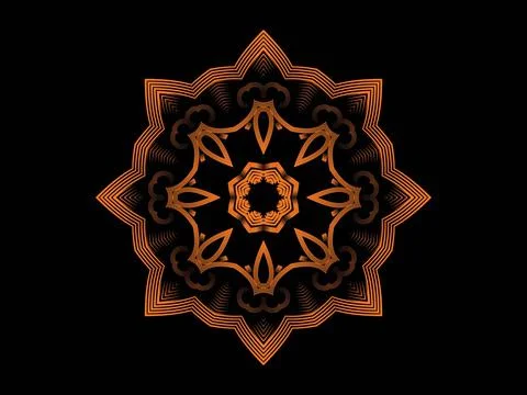 Mandala Design Illustration Stock Illustration
