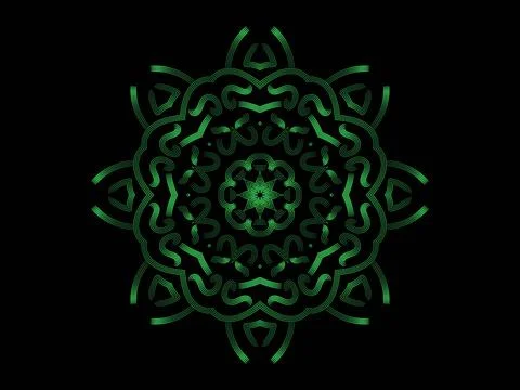Mandala Design Illustration Stock Illustration