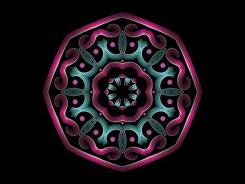 Mandala Design Illustration Stock Illustration