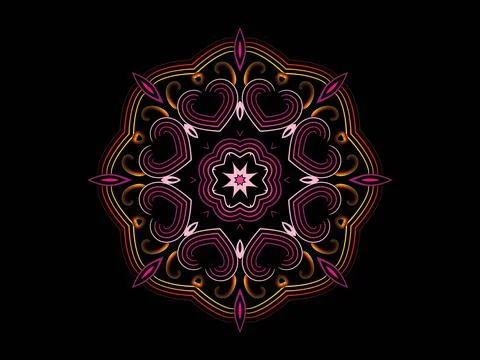 Mandala Design Illustration Stock Illustration