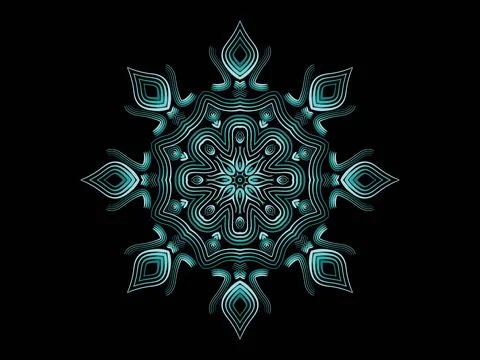 Mandala Design Illustration Stock Illustration
