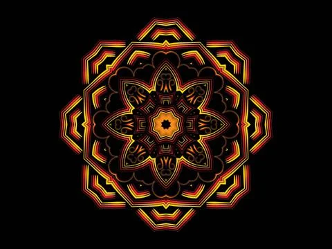Mandala Design Illustration Stock Illustration
