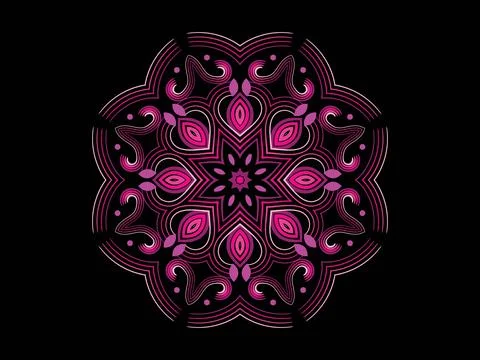 Mandala Design Illustration Stock Illustration