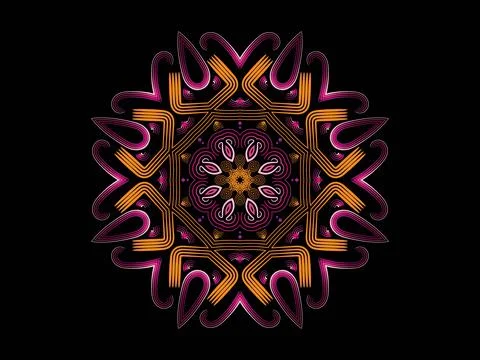 Mandala Design Illustration Stock Illustration