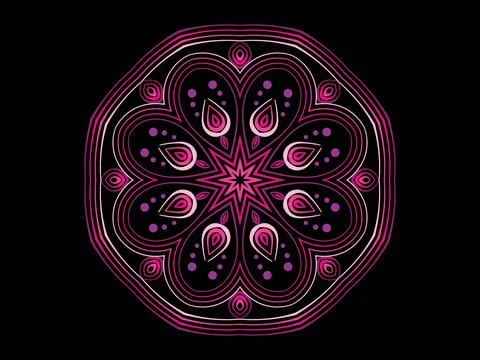Mandala Design Illustration Stock Illustration