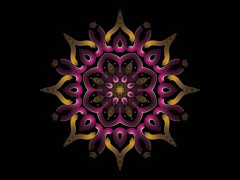 Mandala Design Illustration Stock Illustration