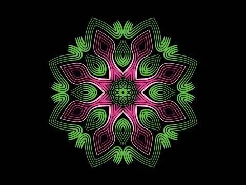 Mandala Design Illustration Stock Illustration
