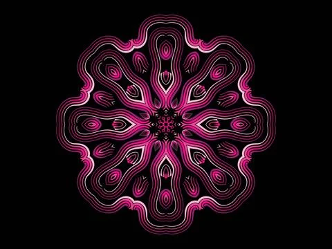 Mandala Design Illustration Stock Illustration