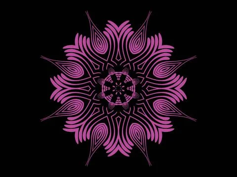 Mandala Design Illustration Stock Illustration