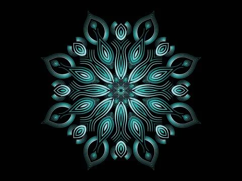 Mandala Design Illustration Stock Illustration