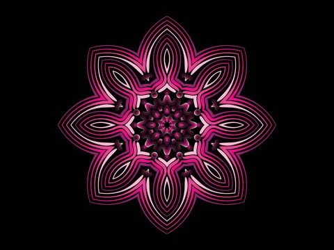 Mandala Design Illustration Stock Illustration