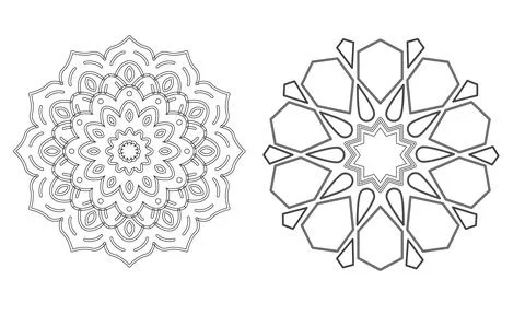 Mandala design vector illustration Stock Illustration