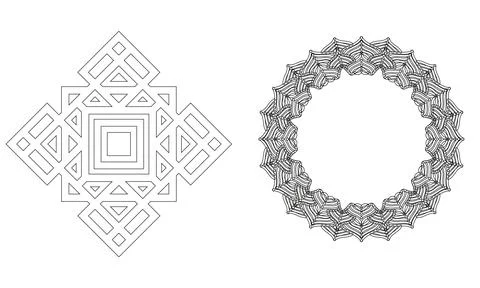 Mandala design vector illustration Stock Illustration