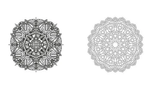 Mandala design vector illustration Stock Illustration