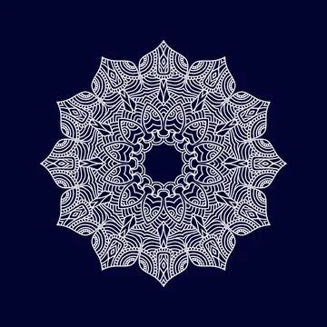 Mandala designs background vector illustration Illustrazione stock