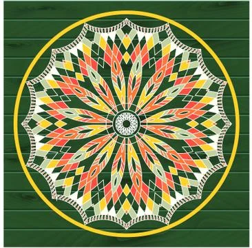 Mandala. Dreamcatcher. Ethnic decorative elements. Islam, Arabic Illustrazione stock