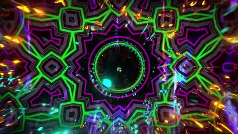 Mandala espacial Stock Footage 314804019