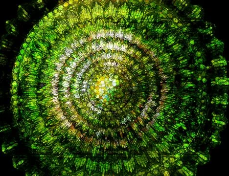 Mandala. Ethnic decorative elements. Islam, Arabic, Indian, ancient ornament Stock Illustration