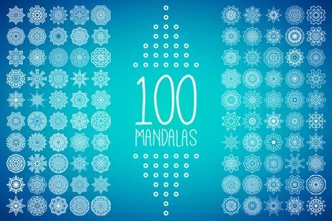 Mandala in ethnic style Stock Illustration