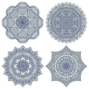 Mandala in ethnic style Stock Illustration