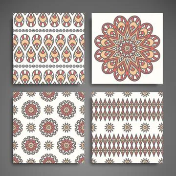 Mandala in ethnic style Stock Illustration